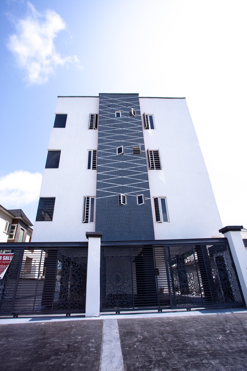 Modern residential building in Lagos